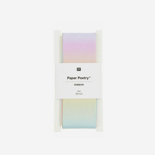 Geschenkband Rainbow 38 mm