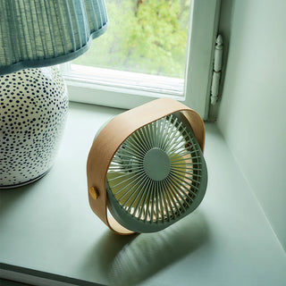 Table Fan Fantastic Wood