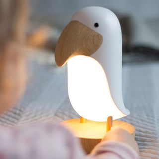 Puffin Lamp & Speaker Pink