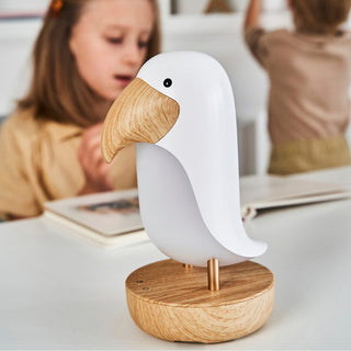 Puffin Lamp & Speaker Pink