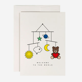 Welcome to the World Grußkarte