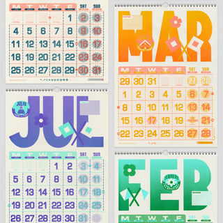 Year of the Goat Wall Calendar 2027