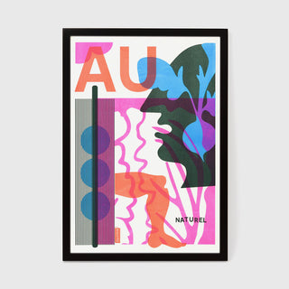 Au Naturel Risografie Druck