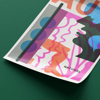 Au Naturel Risografie Druck