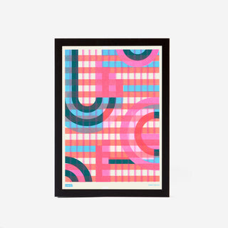 Crop Circle Risografie Druck