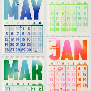 Year of the Snake Wall Calendar 2025