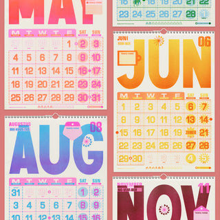 Year of the Horse Wall Calendar 2026