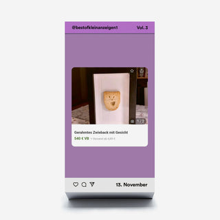 Best-of Kleinanzeigen Vol. 3 Tischkalender