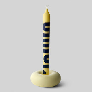 Bob Candle Holder Small Yellow