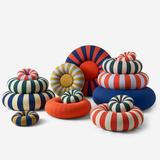 Float Pillow Mint / Dark Green