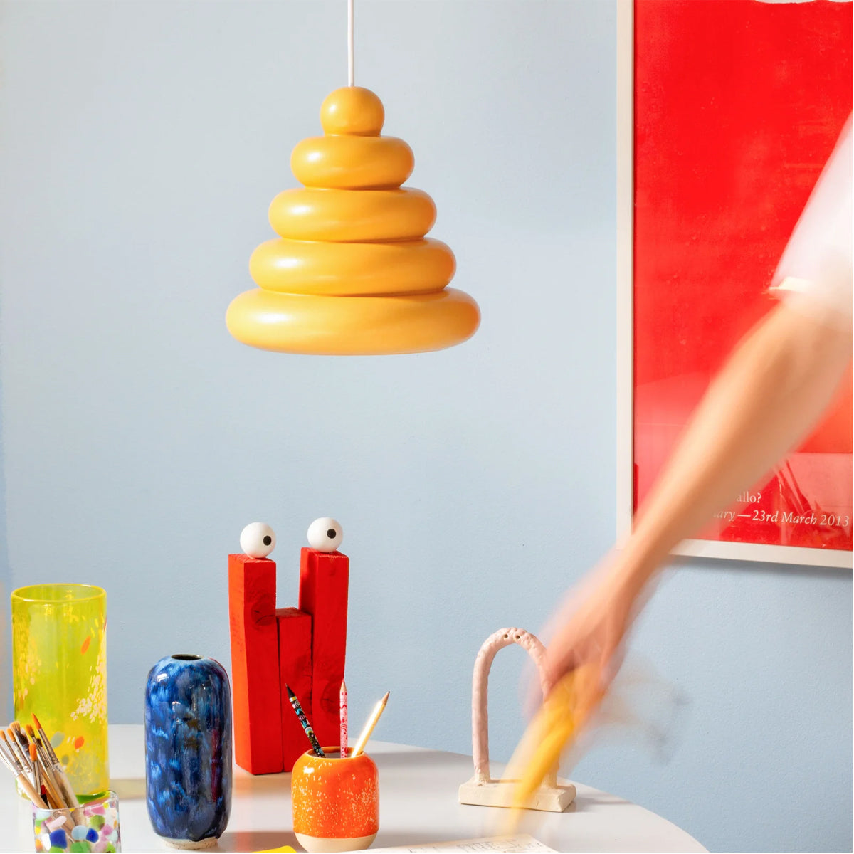 Bubble Lamp Lapis