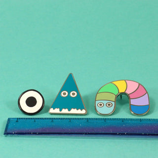 Arhoj Pin Ghost Eyes