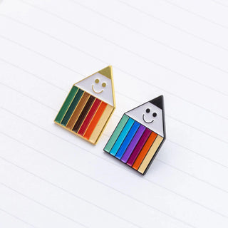 Arhoj Pin Penny Rainbow