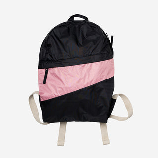 The New Foldable Backpack M Black & Pink Panther