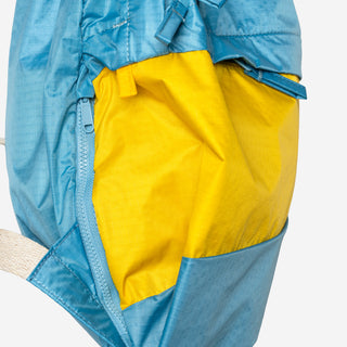 The New Foldable Backpack M Ocean & Sunflower