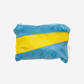 The New Foldable Backpack M Ocean & Sunflower