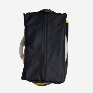 The New Stash Bag L Black & Sunflower