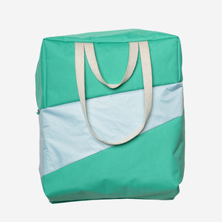 The New Tote Bag L Holly Green & Surf Spray