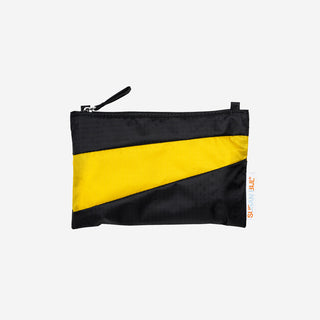 The New Pouch S Black & Sunflower