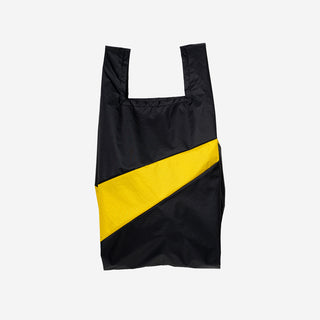 The New Shopping Bag M Black & Sunflower