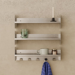 PLI Slim Wandregal mit Garderobe - CORE Edition