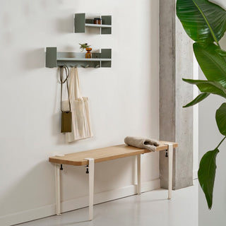 PLI Slim Wandregal mit Garderobe