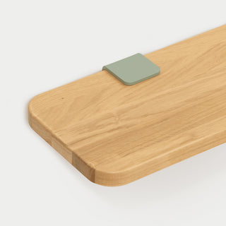 Wall shelf oak