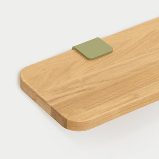 Wall shelf oak
