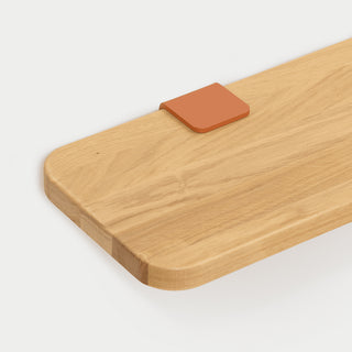 Wall shelf oak