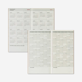 2026 Monthly Diary TRAVELER'S Notebook