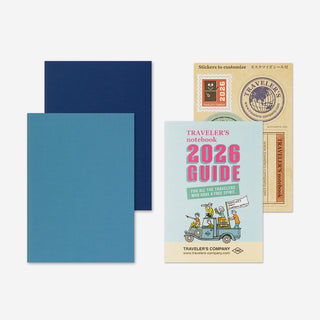 2026 Weekly Diary Passport Size TRAVELER'S Notebook
