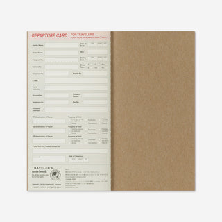 2026 Weekly Vertical Diary TRAVELER'S Notebook