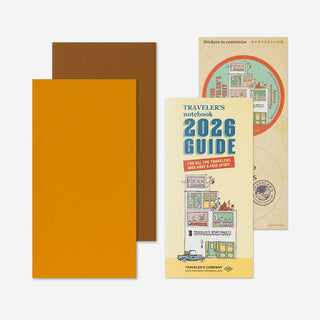 2026 Weekly Vertical Diary TRAVELER'S Notebook