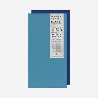 2026 Weekly + Memo Diary TRAVELER'S Notebook