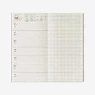 2026 Weekly + Memo Diary TRAVELER'S Notebook