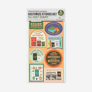 TRC 2027 Customize Sticker Set