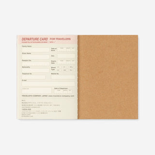 2027 Monthly Diary Passport Size TRAVELER'S notebook