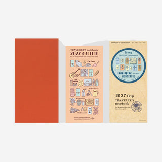 2027 Monthly Diary TRAVELER'S notebook