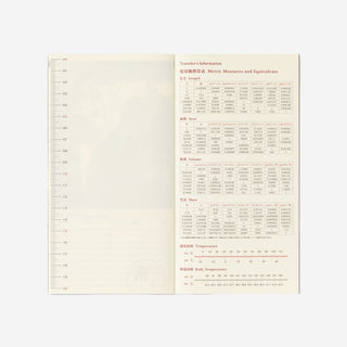 2027 Monthly Diary TRAVELER'S notebook