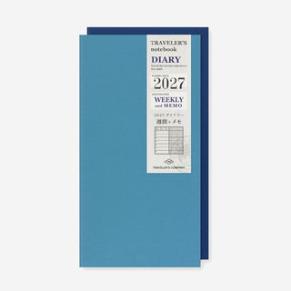 2027 Weekly + Memo Diary TRAVELER'S notebook