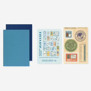 2027 Weekly Diary Passport Size TRAVELER'S notebook