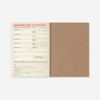 2027 Weekly Diary Passport Size TRAVELER'S notebook