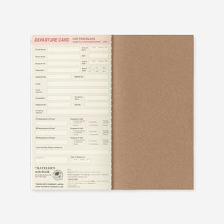 2027 Weekly Vertical Diary TRAVELER'S notebook