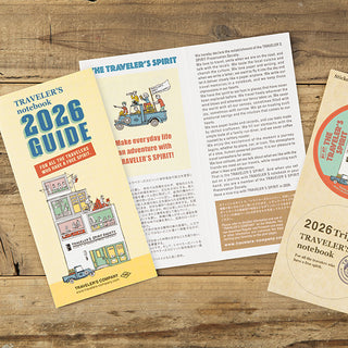2026 Weekly + Memo Diary TRAVELER'S Notebook