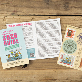 2026 Weekly Diary Passport Size TRAVELER'S Notebook