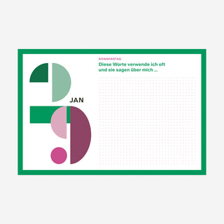 365 neue Seiten von dir Journaling-Kalender 2026