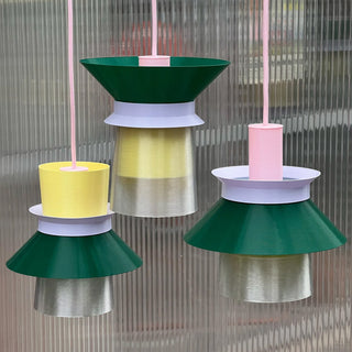 Romi Lamp Pink Pendelleuchte