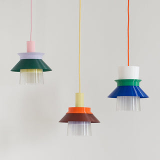 Romi Lamp Pink Pendelleuchte