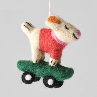 Bert Dog Hanging Felt Ornament