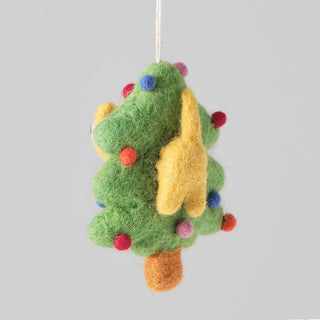 Bobby Cat Hanging Felt Ornament